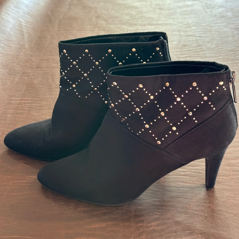 Impo Black Sparkly Heels
